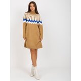 RUE PARIS Dress-LC-SK-0098.37X-camel | shoptok.hr