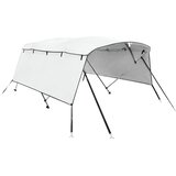 Tenda bimini s 4 luka i bočnim stijenkama 243x(185-198)x137 cm | shoptok.hr