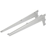 DOLLE Regalni nosilec (Dolžina: 180 mm, Nosilnost: 65 kg, Črna, 2 kos) | Shoptok.si