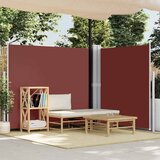  Uvlačiva bočna tenda smeđa 180 x 600 cm | shoptok.hr