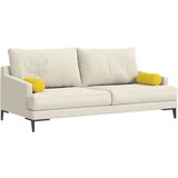 vidaXL valjkasti jastučići 2 pcs svijetlo žuta Ø 15 x 40 cm tkanina | shoptok.hr