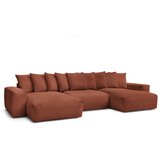 Bobochic Paris Ciglasta kutna garnitura od samta Voltaire – | shoptok.hr