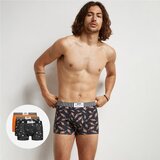 DIM VIBES BOXER 3x - Men's fashion boxer briefs 3 pcs - black - orange - white | Shoptok.si