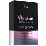 Intt Stimulacijski gel Vibration! Bubble Gum, 15 ml | Shoptok.si