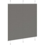  Plisirana roleta antracit 120x100 cm širina tkanine 119,4 cm | shoptok.hr