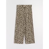Sinsay Culotte hlače s leopard uzorkom | shoptok.hr