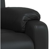  Masažni naslonjač od umjetne kože crni | shoptok.hr