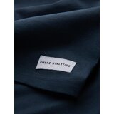 Ombre Men's cotton t-shirt with college style print - navy blue | Eponuda.ba