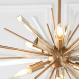  Endon 81936 - Zlatni luster na lancu 6xE14/40W/230V | Eponuda.com
