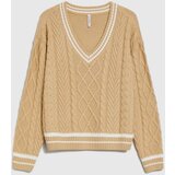 Marisse WOMEN'S SWEATER Z-SW-4828 BEIGE | Shoptok.si