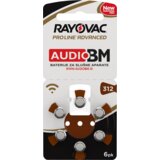  Baterije Za Slušne Aparate Rayovac Pro Line, Tip 312, 6 Kos Cene