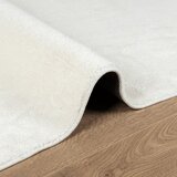  Tepih OVIEDO kratkih vlakana krem 120 x 120 cm | shoptok.hr