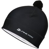 Alpine pro Functional cap with pompom ABERE black | Shoptok.si