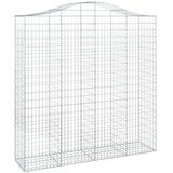  Gabionska košara s lukom 200x50x200/220 cm pocinčano željezo | shoptok.hr