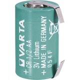 Varta Posebna litijeva visokonapetostna baterija CR 1/2 AA LF\, U-spajkalni priključek 3 V 970 mAh CR 1/2 AA LF, (20439813) | Shoptok.si