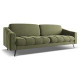 Makamii Zelena žametna sedežna garnitura 238 cm Nalu – | Shoptok.si