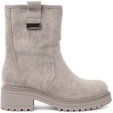 Shelvt Comfortable gray ankle boots on a massive sole Cijene