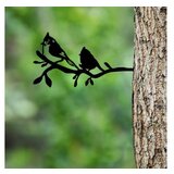 WALLXPERT decorative object figura bird on the branch 07 black | ePonuda.com