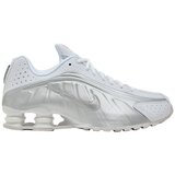 Nike Nizke superge Shox R4 White Bright Crimson Metallic Silver Siva | Shoptok.si