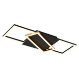 Rabalux plafonjera Kitlee, LED, Sa daljinskim, 40W, 3000-6500K, 66x29cm, Crna Cene