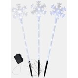 Sinsay Set ubodnih LED vrtnih lampi s motivom zvjezdice 3 pack Slike