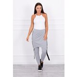 Kesi Pants/suit with gray selfie inscription Cene
