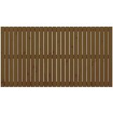  Zidno uzglavlje boja meda 166x3x90 cm masivna borovina | shoptok.hr