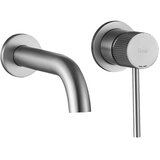 REA Bath ZIDNA SLAVINA Rea Lungo Stripe Brush Nickel | shoptok.hr