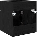 Ormarić za umivaonik s pohranom Crni hrast 41 x 38,5 x 46 cm | Eponuda.com
