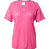 Reebok Funkcionalna majica roza / bela