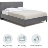 Bonami Selection Siva oblazinjena zakonska postelja z letvenim dnom 160x200 cm Noira Slim – | Shoptok.si