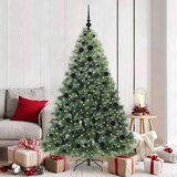 vidaXL Umjetno božićno drvce s stalakom Zelena 180 cm PE i PVC | shoptok.hr