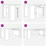  Blagovaonski stol 240 x 85 x 75 cm Konstruirano drvo | shoptok.hr