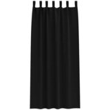  Zavjese za blackout s prstenovima 2 kom. Crna 225 x 140 cm | shoptok.hr