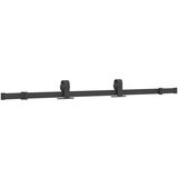 vidaXL Drsna vrata z opremo črna 76x205 cm ESG steklo | Shoptok.si