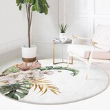 Mila Home Kremno bela pralna/primerna za robotski sesalnik okrogla preproga ø 80 cm Comfort – | Shoptok.si