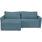 MID.YOU KOTNA SEDEŽNA GARNITURA, rebrasti žamet svetlo modra | Shoptok.si