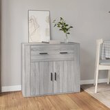  Komoda sivog hrasta sonome 80x33x70 cm od konstruiranog drva | Eponuda.ba