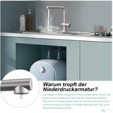 EYN Elegantna nizkotlačna kuhinjska armatura v črni ali brušeni krom izvedbi | Pipa NTB2003 — Brušeni krom | Shoptok.si