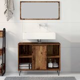  Kupaonski ormar Staro drvo 80 x 33 x 60 cm Konstruirano drvo | Eponuda.ba