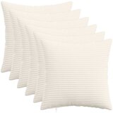  Presvlaka za jastuk 6 pcs HEERLEN Krem 35 x 35 cm Kord | shoptok.hr