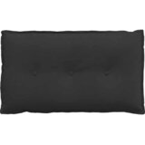  Jastuk za leđa Crna 80 x 50 cm Mikrofiber tkanina | shoptok.hr