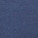 vidaXL Posteljno vzglavje 2 kosa modro 90x5x78/88 cm blago | Shoptok.si