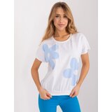 RUE PARIS Blouse-RV-BZ-9628.26X-white-blue | Shoptok.si