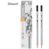 Deli GRAFITNA OLOVKA ZA SKICIRANJE 2B DMAST PEBEO 1/12 EC392-2B | ePonuda.com