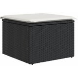  11-dijelni set vrtnih sofa od poliratana s jastucima crni Crna 66 x 62 x 69 cm | shoptok.hr