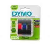 Dymo trak za mehanski tisk, črn - moder - rdeč, 3/1 | Shoptok.si