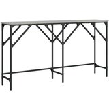 vidaXL Konzolni stol boja hrasta sonome 140x29x75 cm konstruirano drvo | shoptok.hr