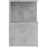  Nočna omarica 2 kosa betonsko siva 35x35x55 cm iverna plošča, (20623885) | Shoptok.si