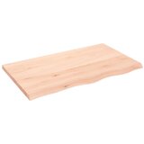 Stolna ploča 100x60x(2-4) cm od netretirane masivne hrastovine Slike